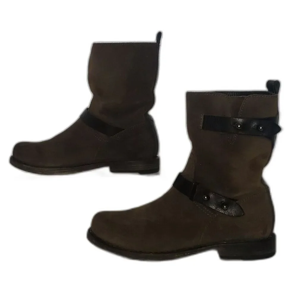 rag & bone Brown Suede Ankle Boots Size 37